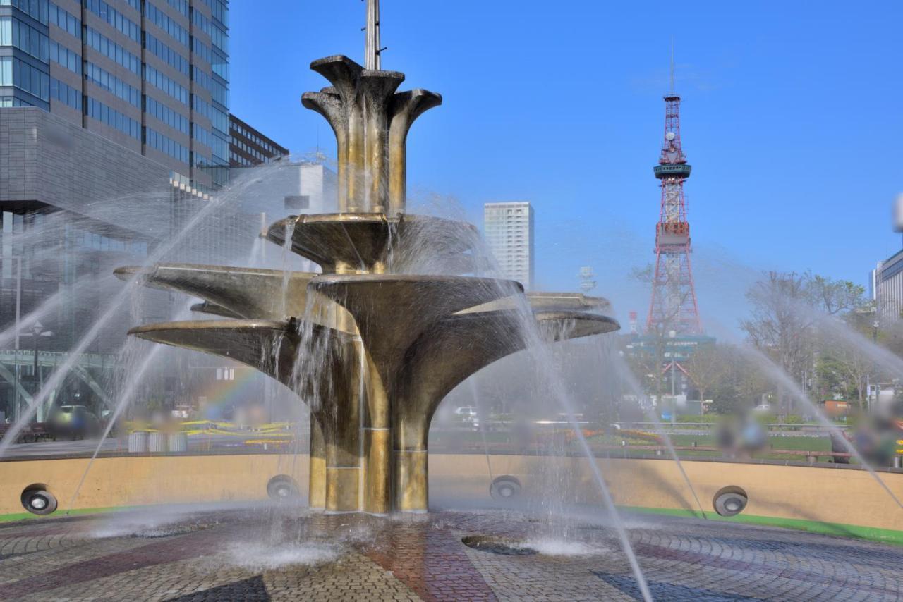 Hotel Sapporo Sun Plaza Exterior foto
